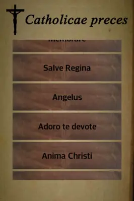 Catholicae preces android App screenshot 9